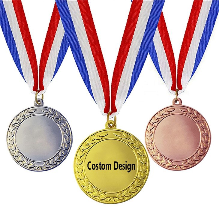 Blank Award Run Race Metal Medal