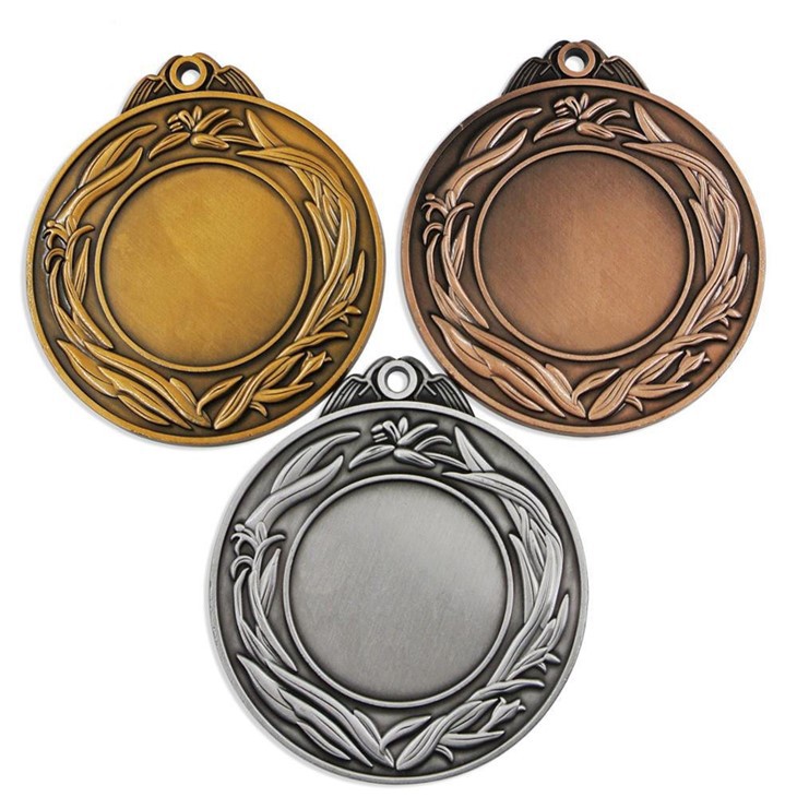 Blank Award Run Race Metal Medal