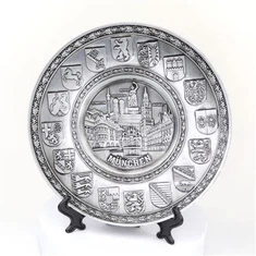 Cenderamata Pelancong Kerajang Hiasan Kerajang Bercetak Plat Logam